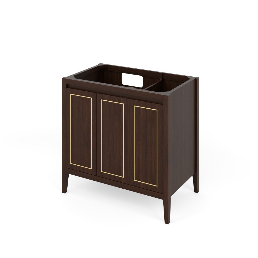 Percival Vanity 36", Dark Walnut