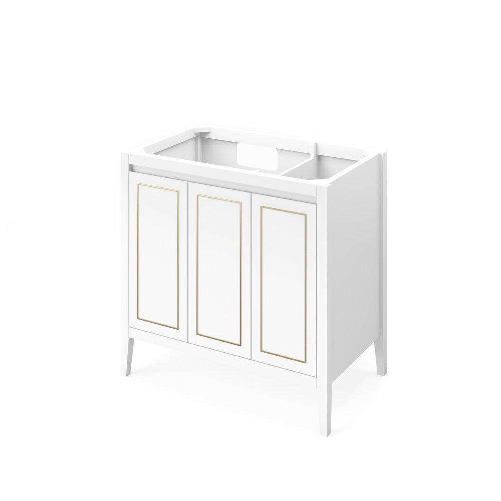 Percival Vanity 36", White