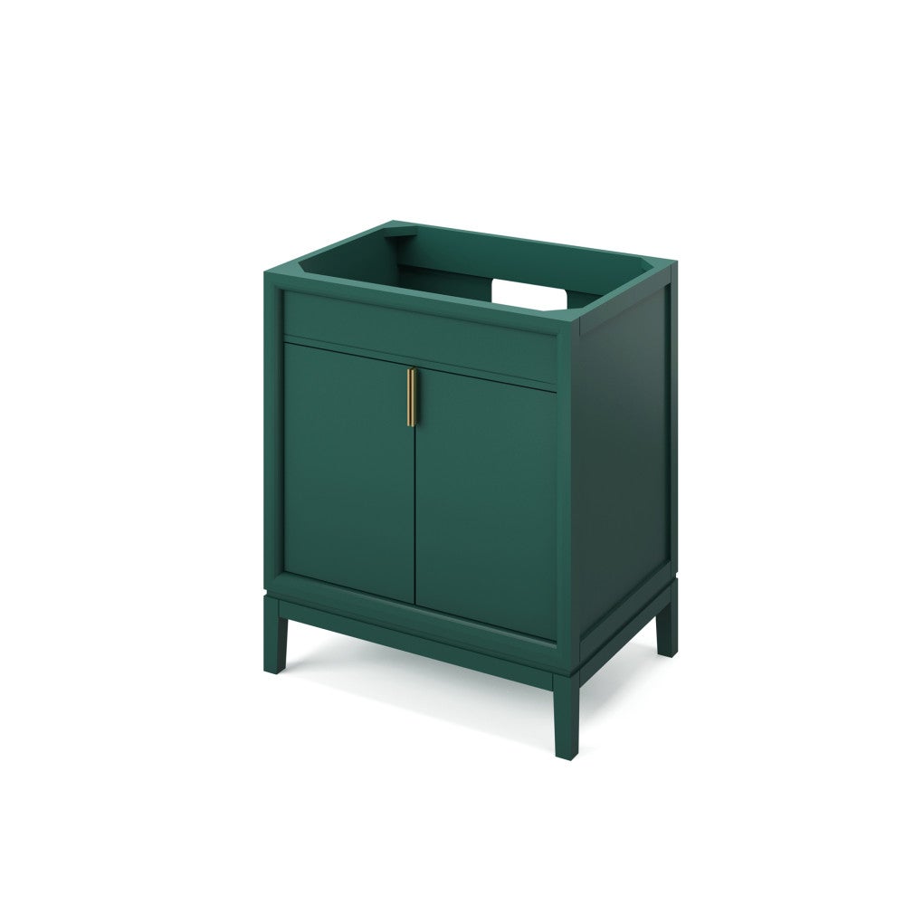 30" X 21-1/2" X 35" Theodora Vanity Base * 2nd Gen*, Finish: Forest Green