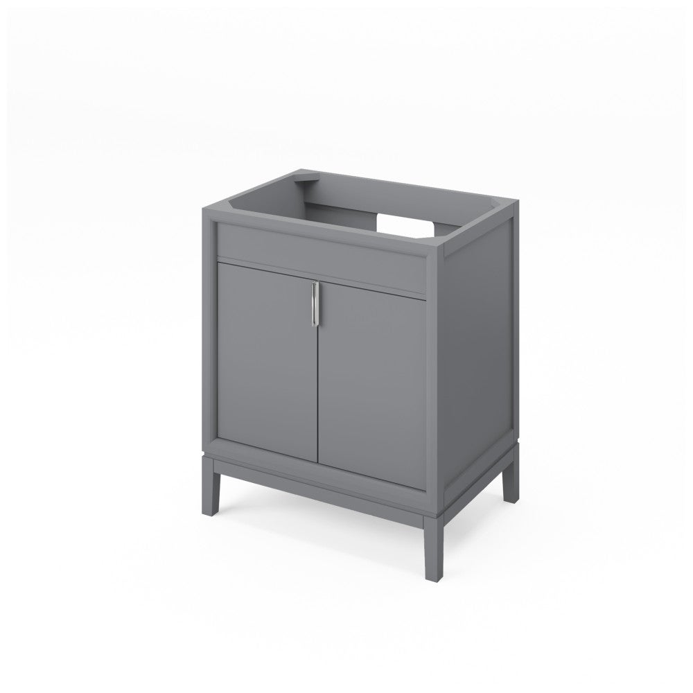 30" X 21-1/2" X 35" Theodora Vanity Base * 2nd Gen*, Finish: Grey