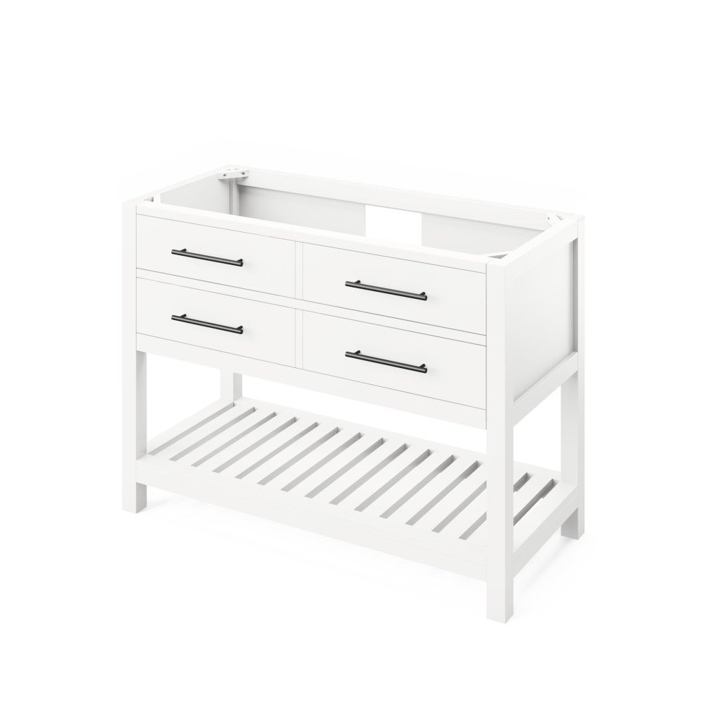 Wavecrest Vanity 48", White