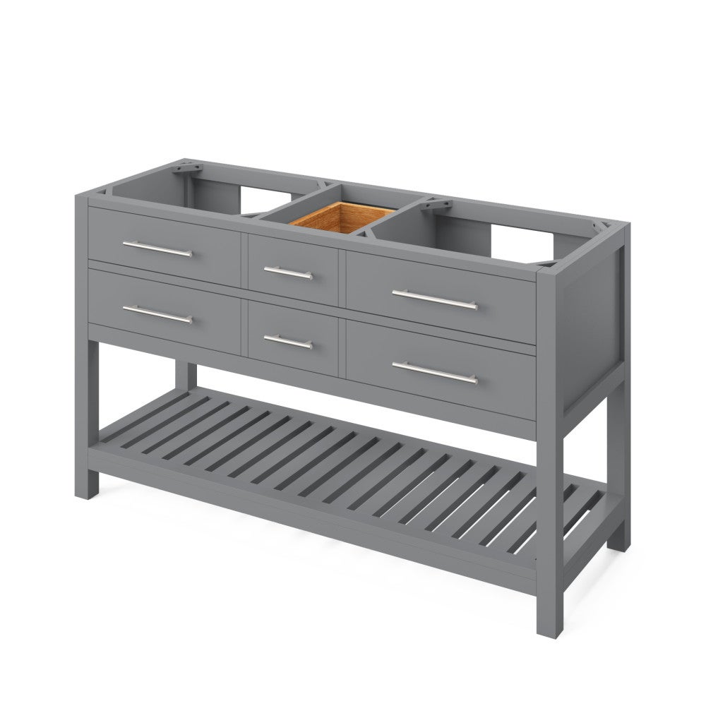 Wavecrest Vanity 60", Grey