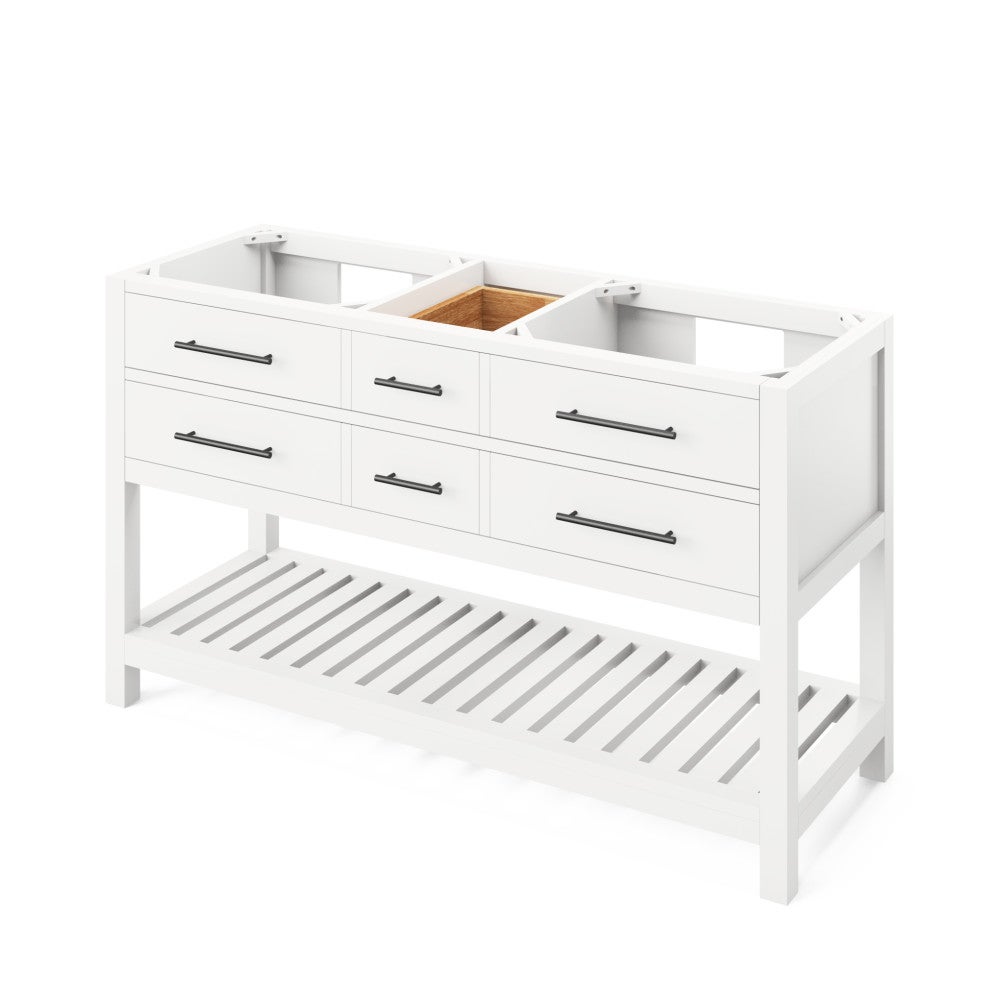 Wavecrest Vanity 60", White